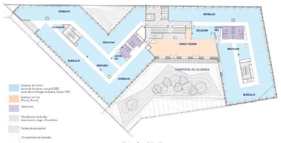 Bureau Nanterre 4047m² Location bureau Nanterre Hauts-de-Seine OLBUR2100297 12